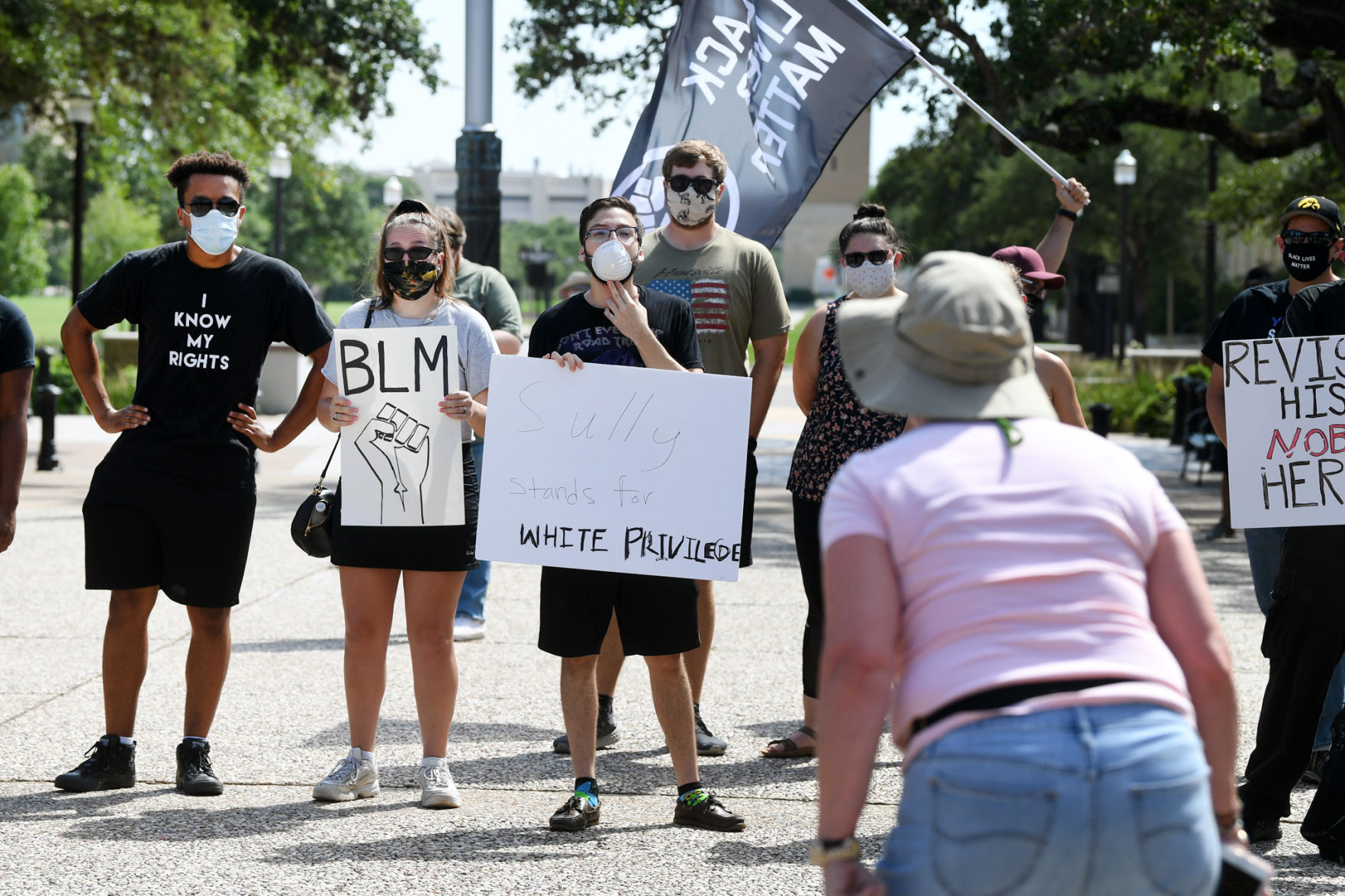 Aggies of Color Coalition Protest
